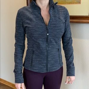 Lululemon Define jacket heather grey size 6